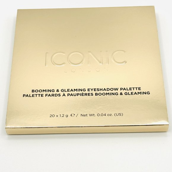 3343 ICONIC LONDON  MAKEUP EYESHADOW PALETTE BOOMING AND GLEAMING - Picture 2 of 6